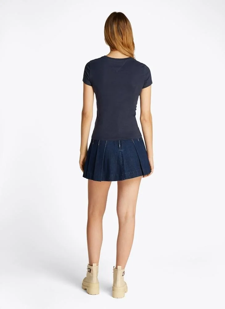 TOMMY JEANS Logo Crew Neck T-Shirt