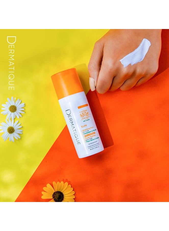 Dermatique - Sun Mattifying Fluid SPF50+ - Image 1