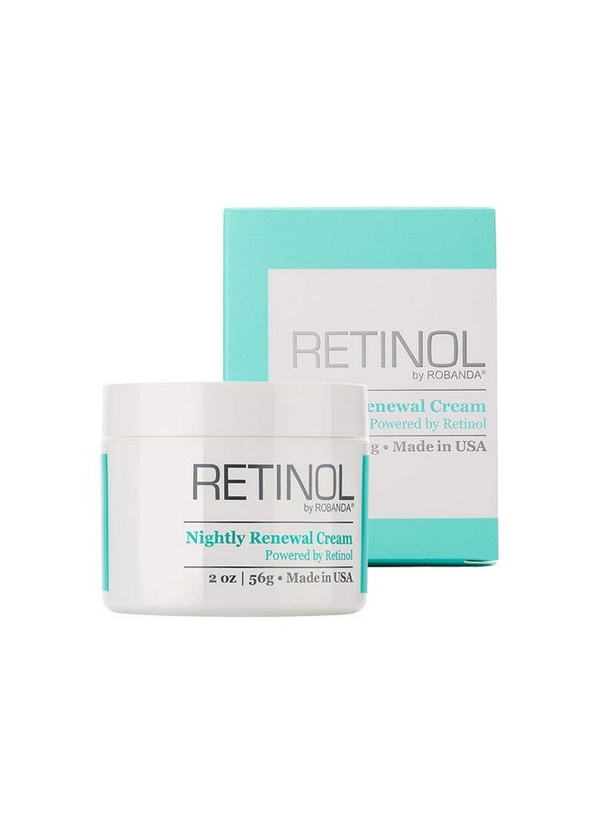 Robanda Retinol Nightly Renewal Cream │ All In One Age Repairing Night Cream Targets Wrinkles And Fine Lines - Image 1