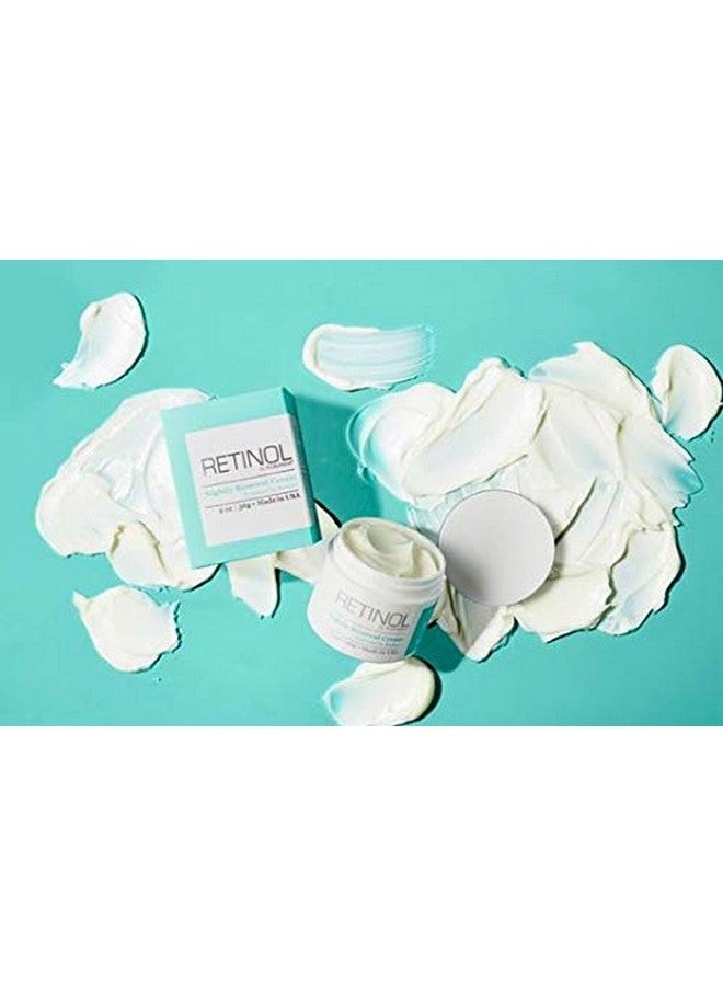 Robanda Retinol Nightly Renewal Cream │ All In One Age Repairing Night Cream Targets Wrinkles And Fine Lines - Image 2