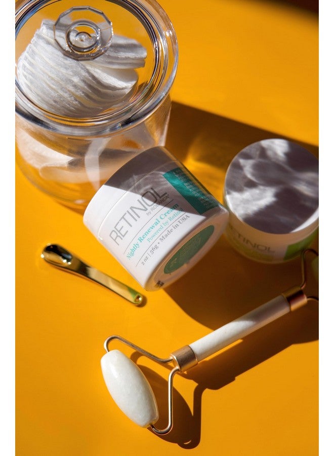Robanda Retinol Nightly Renewal Cream │ All In One Age Repairing Night Cream Targets Wrinkles And Fine Lines - Image 5