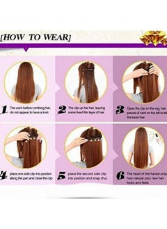 5 Clips Straight Hair Extension For Women And Girls 24 Inch Feel Like Real Hairs (Natural Color) - pzsku/Z1663BB167594F6780E4BZ/45/_/1720081494/3f4a5e6f-4402-49ed-8c54-d42cfca3a23c