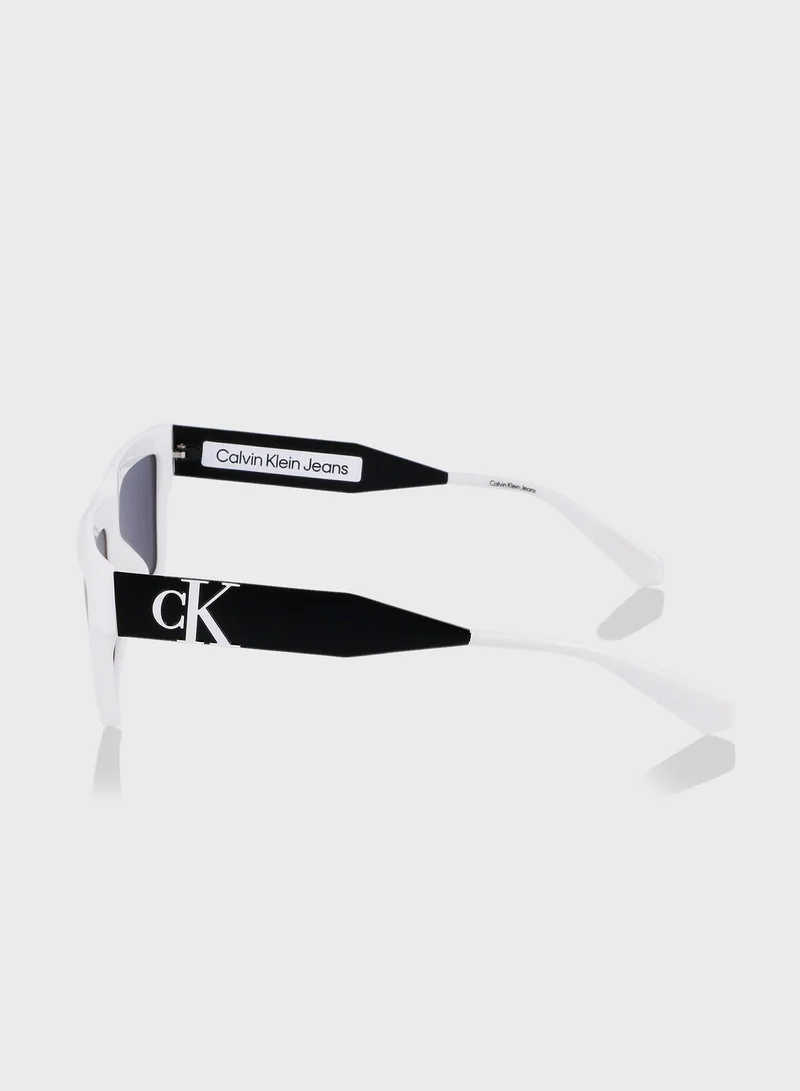 Calvin Klein Jeans Modified Rectangle Sunglasses