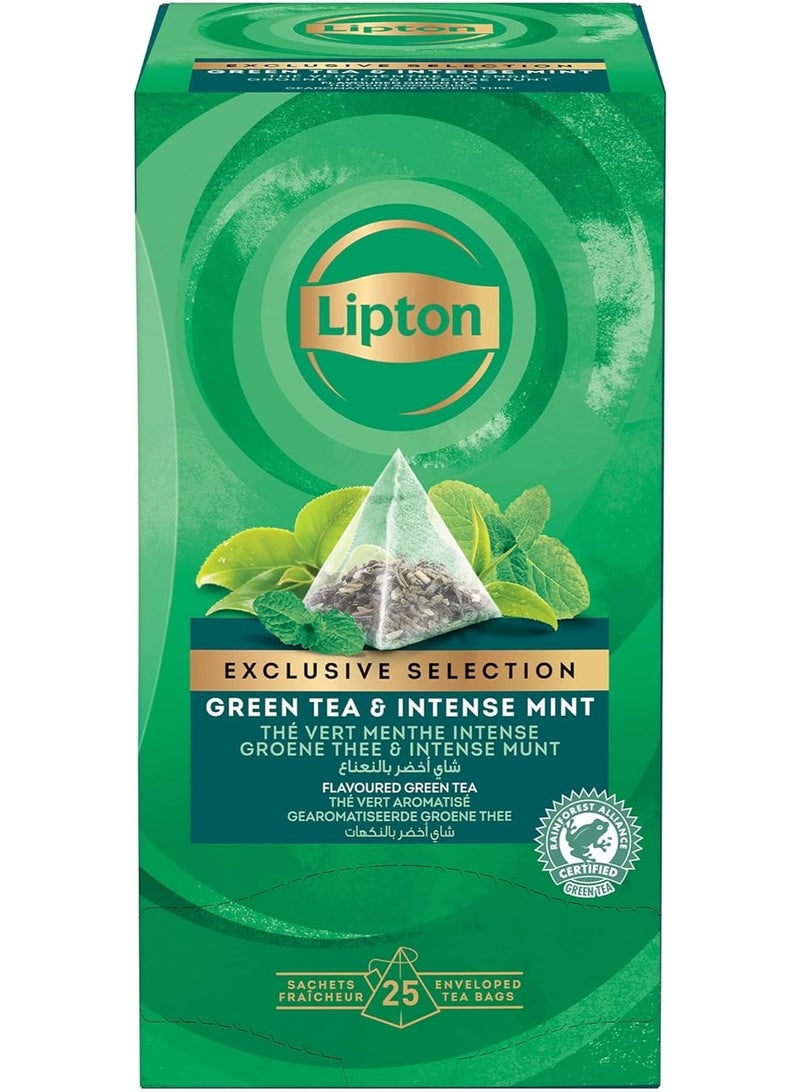 Intense Mint Green Tea Bag - 25 Tea Bags