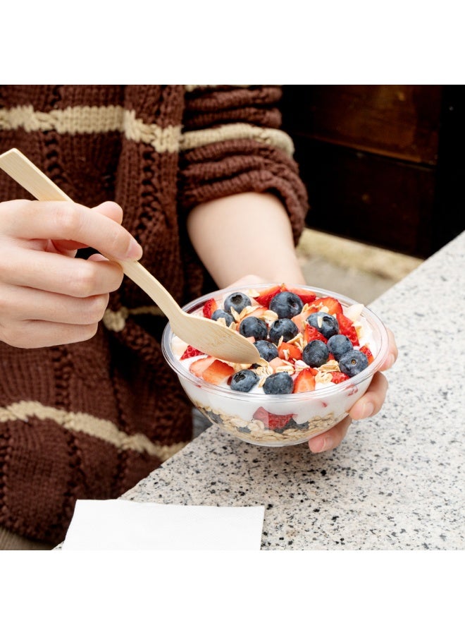 Restaurantware حاويات طعام سعة 7.4 أونصة، 200 وعاء سلطة قابل للتصرف - الأغطية تباع بشكل منفصل، قوية، أوعية بلاستيكية شفافة للوجبات السريعة، للاستخدام في خدمات الطعام أو البوفيهات، لتقديم الحلويات أو المقبلات - Image 5