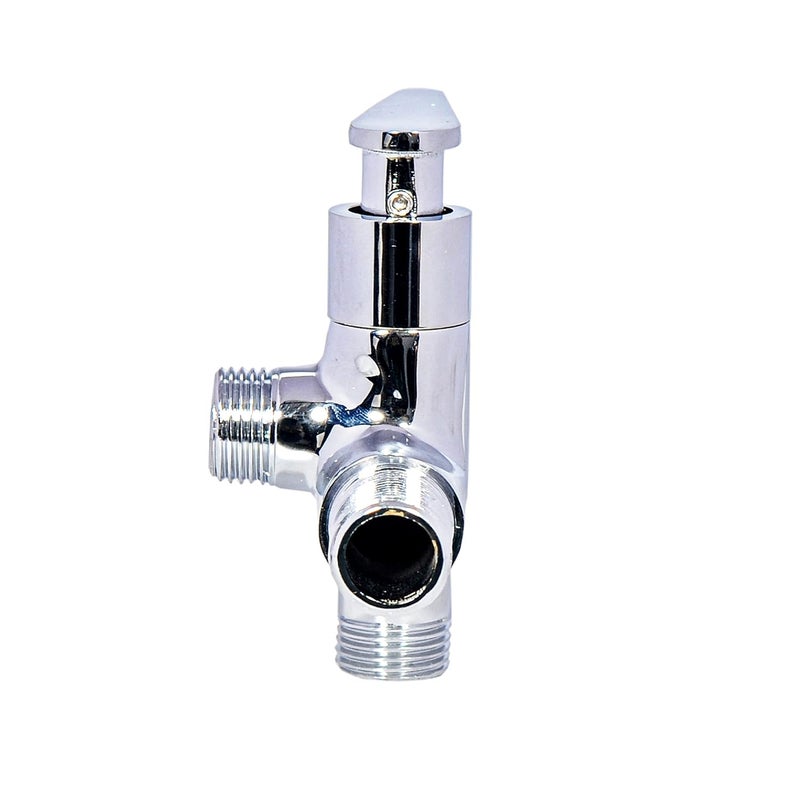 Samanea AC201 2 in 1 Angle Cock tap Valve for Bathroom Kitchen washbasin tap faucets with Wall FlangeBrass - Image 4