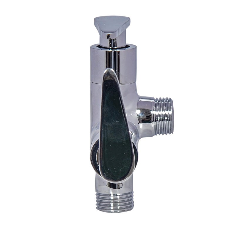 Samanea AC201 2 in 1 Angle Cock tap Valve for Bathroom Kitchen washbasin tap faucets with Wall FlangeBrass - Image 5