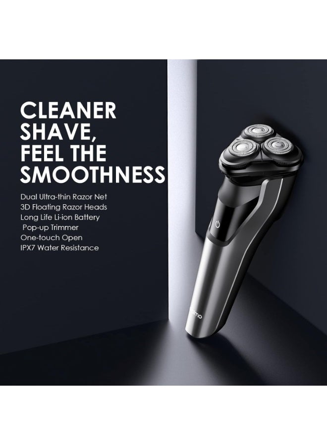 Oraimo SmartShaver 2 Premium Cordless Electric Shaver for Men | Wet & Dry with Pop-Up Trimmer - Image 1