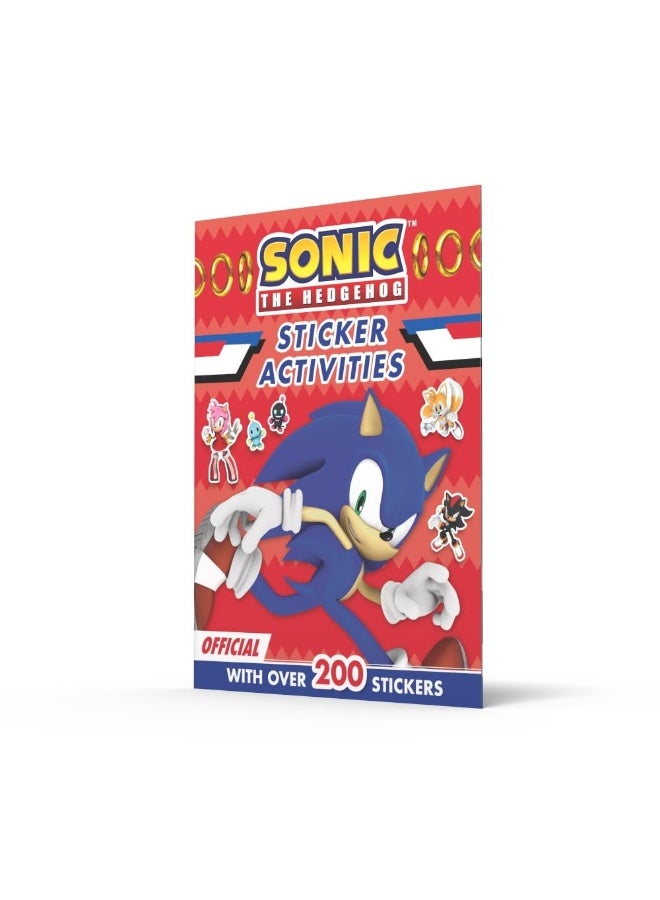 Sonic the Hedgehog Sticker Activities Book: Sticker-Filled Puzzles and Activities Perfect For All Sonic Fans. It Includes 6 Pages of Stickers. - Image 2