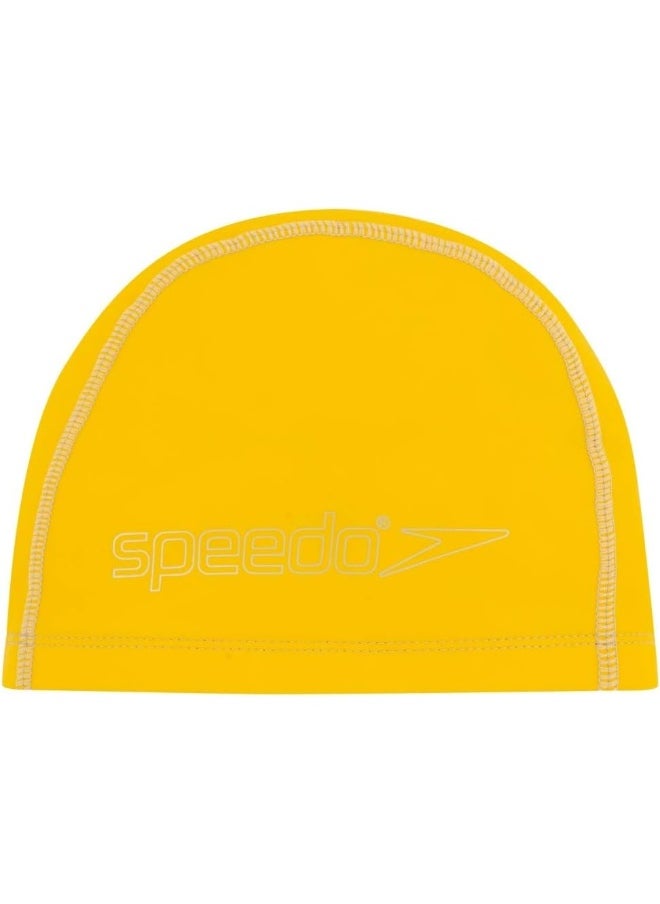speedo Kids' Pace Swimming Cap Yellow  - Image 2