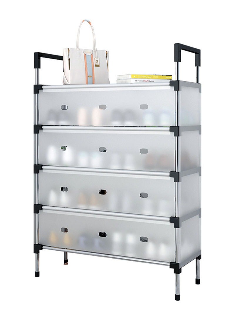 5-Layer Dust-Proof And Moisture-Proof Shoe Rack Home Door Multi-Layer Assembly Simple Entrance Shoe Rack - Image 1