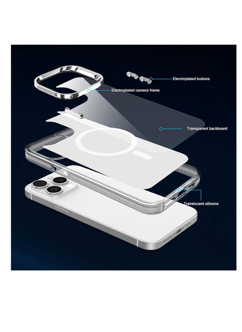 Generic - Case For Oppo A60 Case Crystal Clear [Not Compatible with MagSafe] Soft TPU Gel Case Flexible Silicone Anti-Scratch Transparent TPU Cover - Clear - Image 1