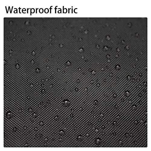 Chuanke 55 Gallon Drum Cover with Stretchable Adjustable Drawstring , 55 Gallon Drum Lid Cover 25.59 inches Diameter Fits Most Water Barrel and Trash Can Waterproof All-Weather Protection (2 Pack ) - Image 3