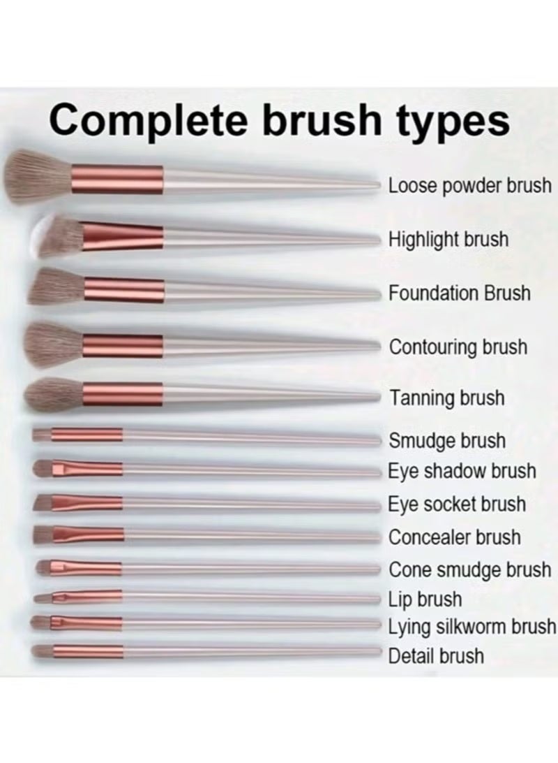Professional Makeup Brush Set – Soft Bristles for Eyeshadow, Powder & Concealer Application - Image 5