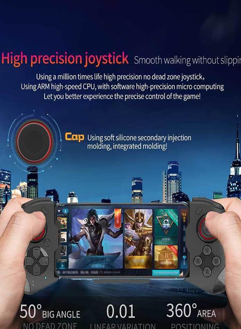 Mobile Game Controller Android PC for iPhone 15/14/12/11 Wireless Game Controller iPad MacBook Samsung Galaxy S22/S21/S20 Ultra Tablet PC-18+hours battery life - Image 4