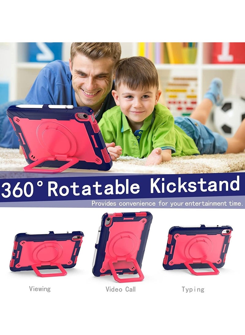General Case for iPad 10th Generation 10.9 inch 2022, Heavy Duty Hybrid Shockproof 360°Swivel Kickstand Anti Scratch Durable Protective Kids Case  - Image 2