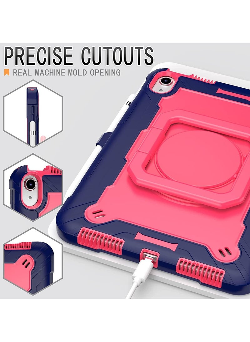 General Case for iPad 10th Generation 10.9 inch 2022, Heavy Duty Hybrid Shockproof 360°Swivel Kickstand Anti Scratch Durable Protective Kids Case  - Image 3