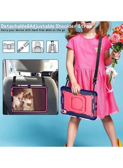 General Case for iPad 10th Generation 10.9 inch 2022, Heavy Duty Hybrid Shockproof 360°Swivel Kickstand Anti Scratch Durable Protective Kids Case  - Image 4