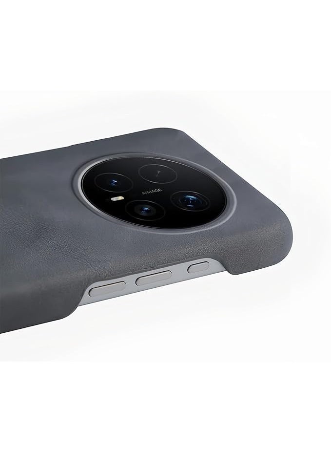 Case Compatible with Honor Magic 8 Pro 5G Compatible with Mag-Safe Slim Leather Luxury Mobile Case Frameless Anti-fingerprint Supports Wireless Charging - Image 4