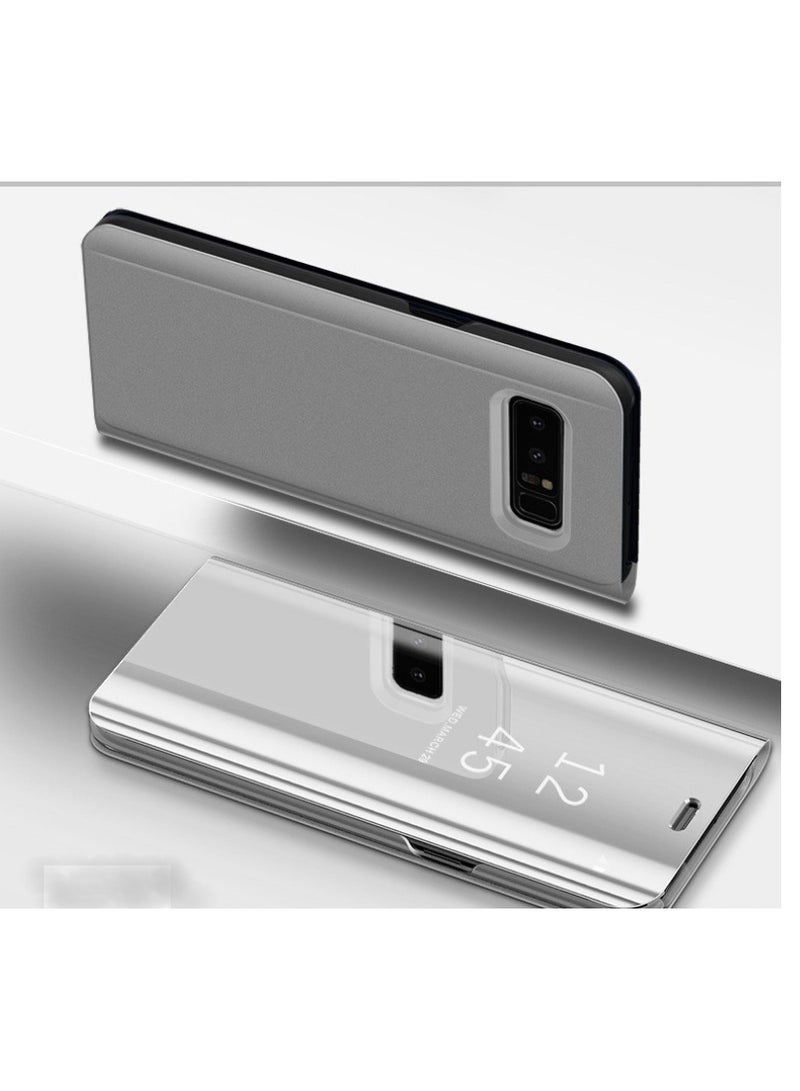 Loquat Suitable For Samsung Electroplated Mirror Flip Leather Case Mobile Phone Case - Image 1