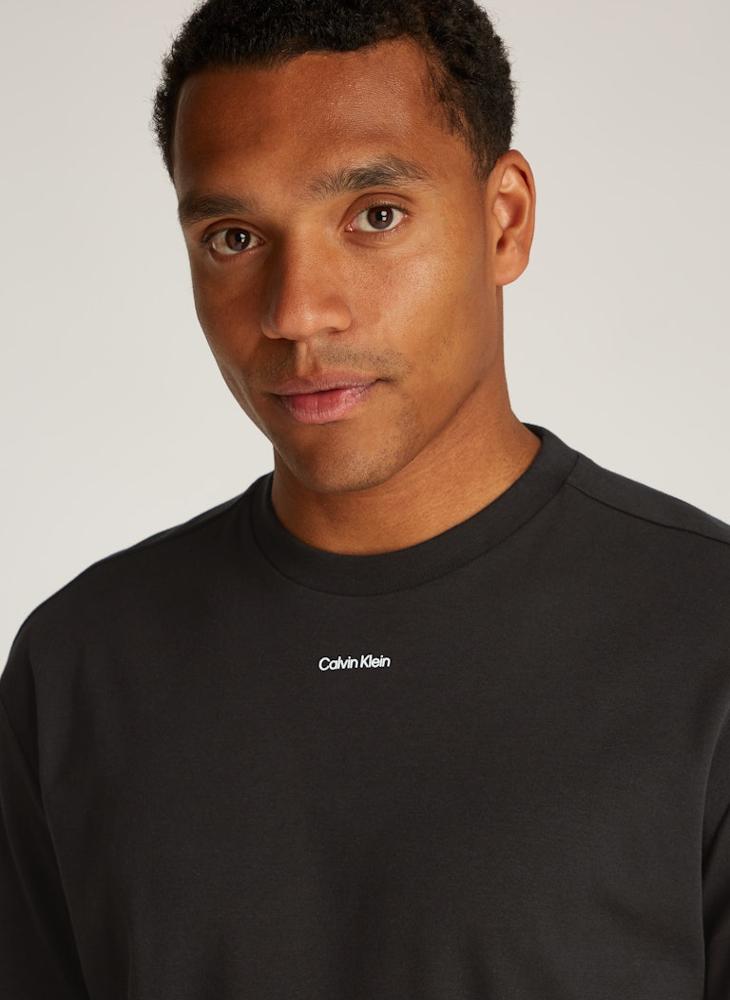 CALVIN KLEIN - Nano Logo T-Shirt - Image 1