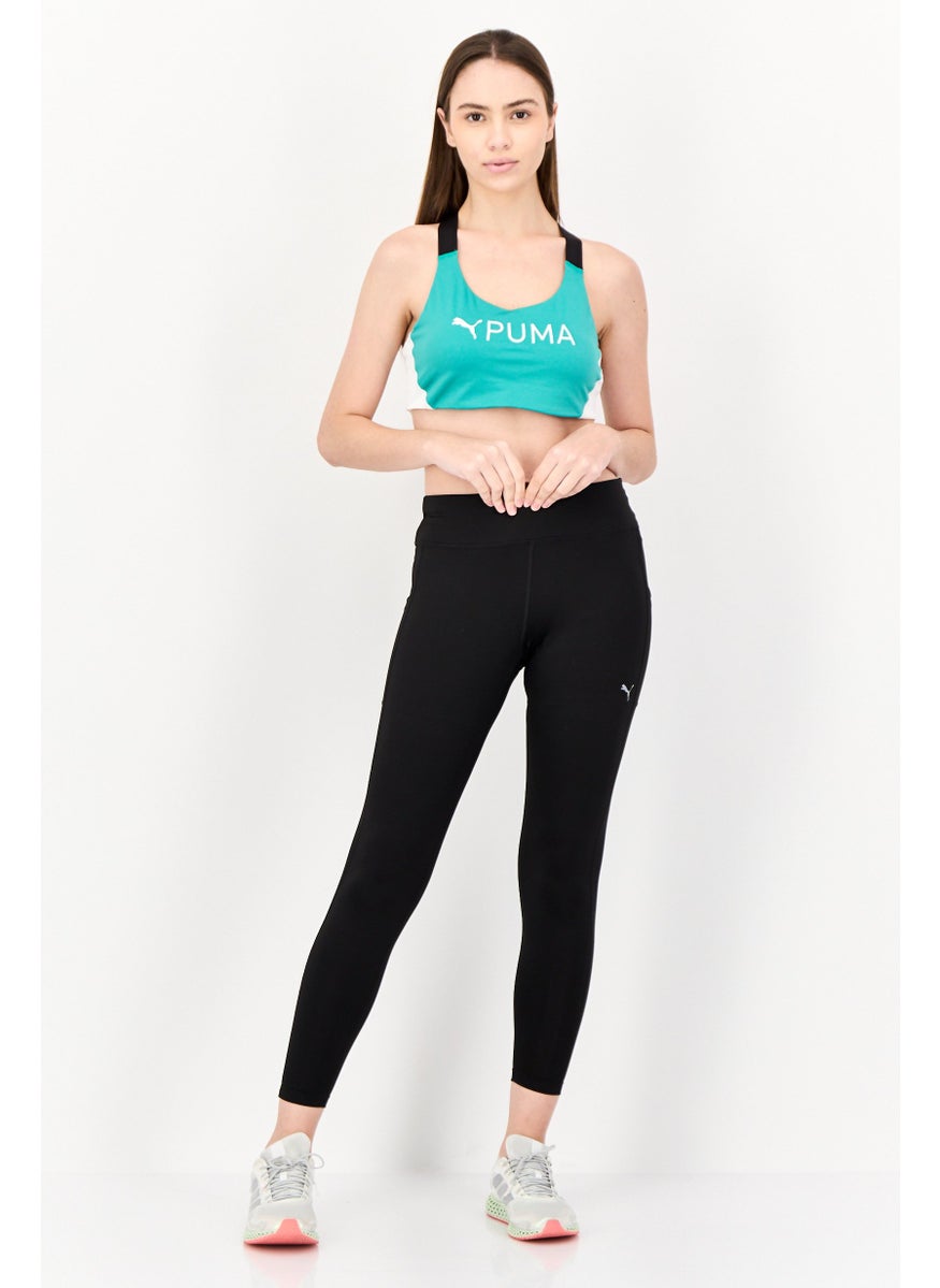 PUMA Women Padded Brand Logo Outdoor Bra, Multicolor  - Image 4