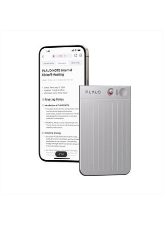 AI Voice Recorder, PLAUD Note Voice Recorder w/Case, App Control, Transcribe & Summarize Empowered by ChatGPT, Support 59 Languages, 64GB Memory, Audio Recorder for Lectures, Meetings, Calls, Silver - pzsku/Z166551E068B0BDB007E2Z/45/_/1731395091/1ac259dc-b4a8-4df0-968c-6c6a3e51f2ae