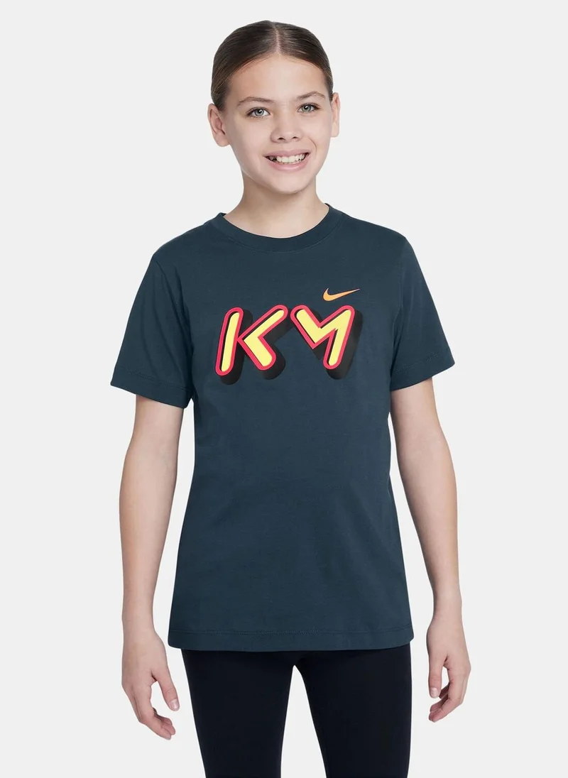 نايكي Kids' Kylian Mbappé T-Shirt (Older Kids)
