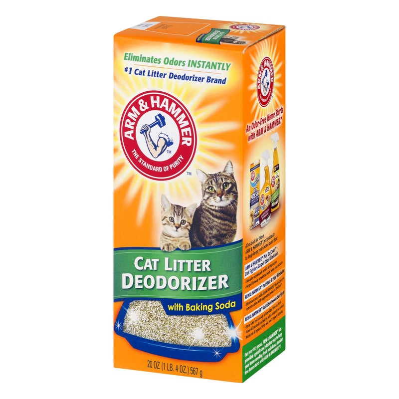 Arm & Hammer Cat Litter Deodorizer Powder with Baking Soda, 20oz - Image 3