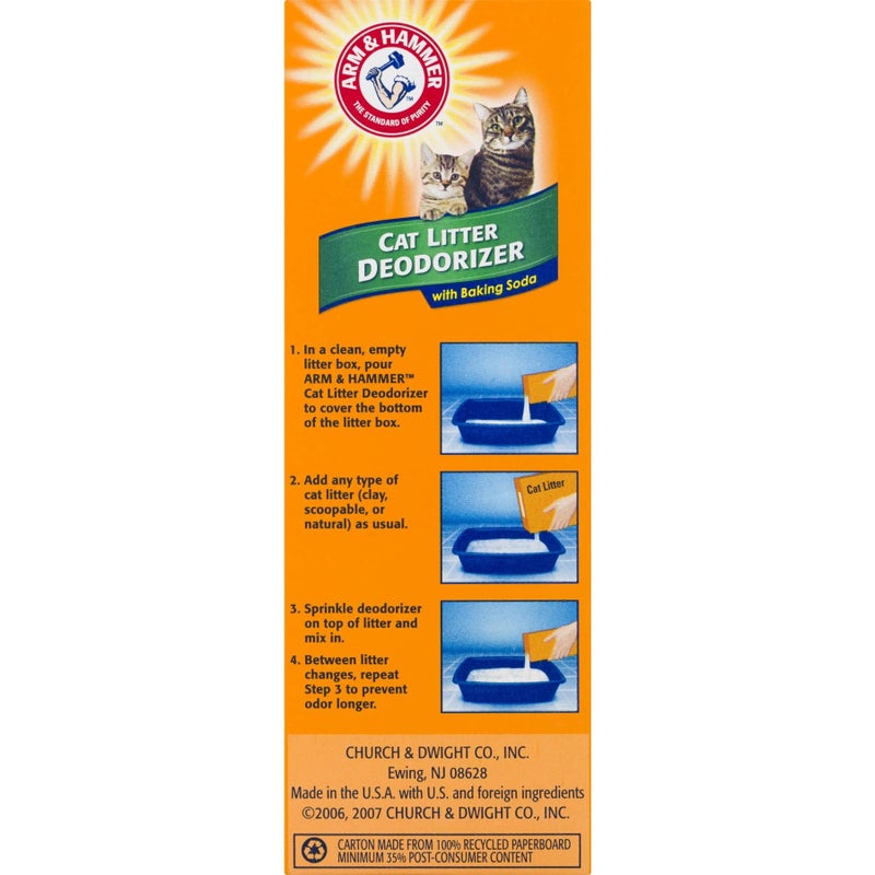 Arm & Hammer Cat Litter Deodorizer Powder with Baking Soda, 20oz - Image 5