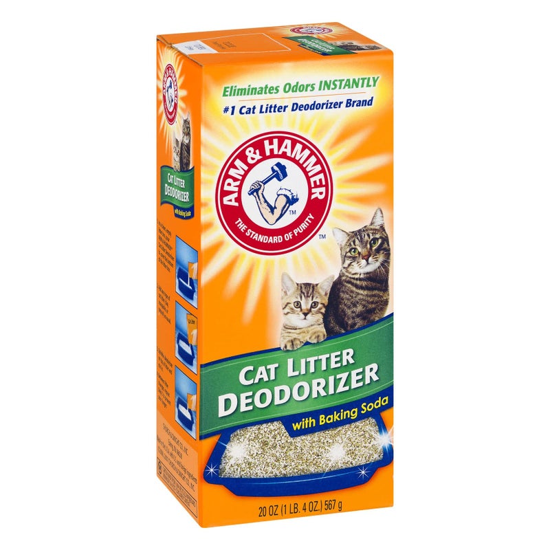Arm & Hammer Cat Litter Deodorizer Powder with Baking Soda, 20oz - Image 2