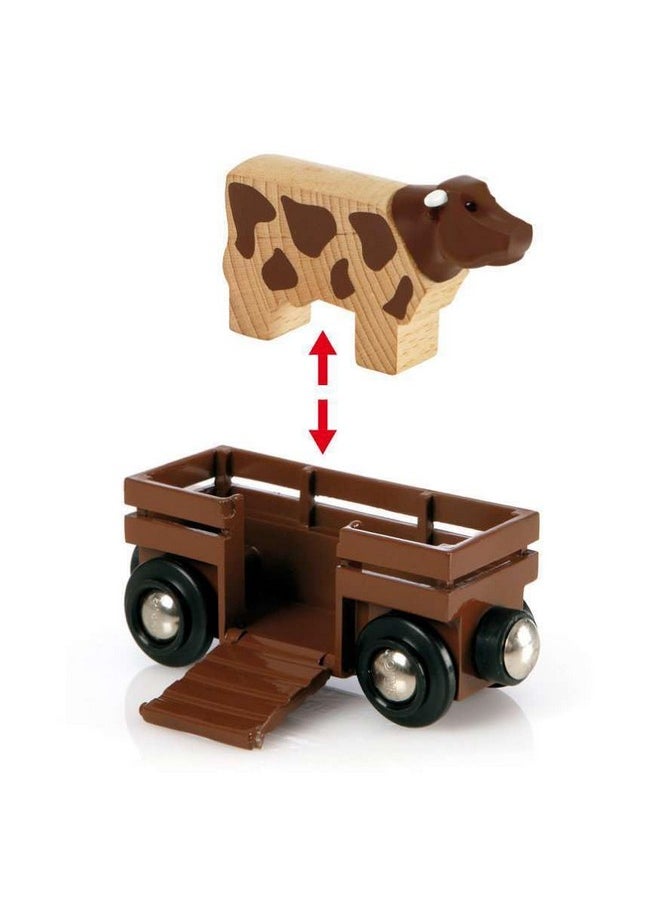 Brio BRIO 33719 Farm Railway Playset - Interactive Toy Train Set for Kids | FSC-Certified Wood | Expandable Tracks | Promotes Skill Development  - Image 5