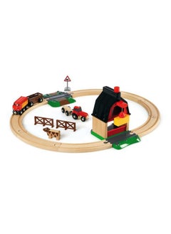 Brio BRIO 33719 Farm Railway Playset - Interactive Toy Train Set for Kids | FSC-Certified Wood | Expandable Tracks | Promotes Skill Development  - Image 3