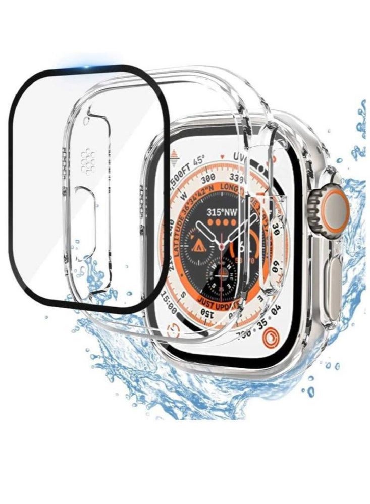 غطاء حماية واقٍ مضاد للصدمات وغطاء للشاشة لساعة أبل ووتش الترا 49مم - Image 1
