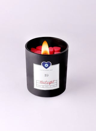 Amber Pachouli Soy Wax Scented Candle 200 ml , Wooden Wick, Aroma Hand Poured Natural Jar candle - Patchouli and Amber oud - Last longing frosted glass Jar candle with lid Home Decor - pzsku/Z166573C5C4ACC7DB1D01Z/45/1746231567/e64be501-31fe-43ac-ba99-4c396f91cbc7
