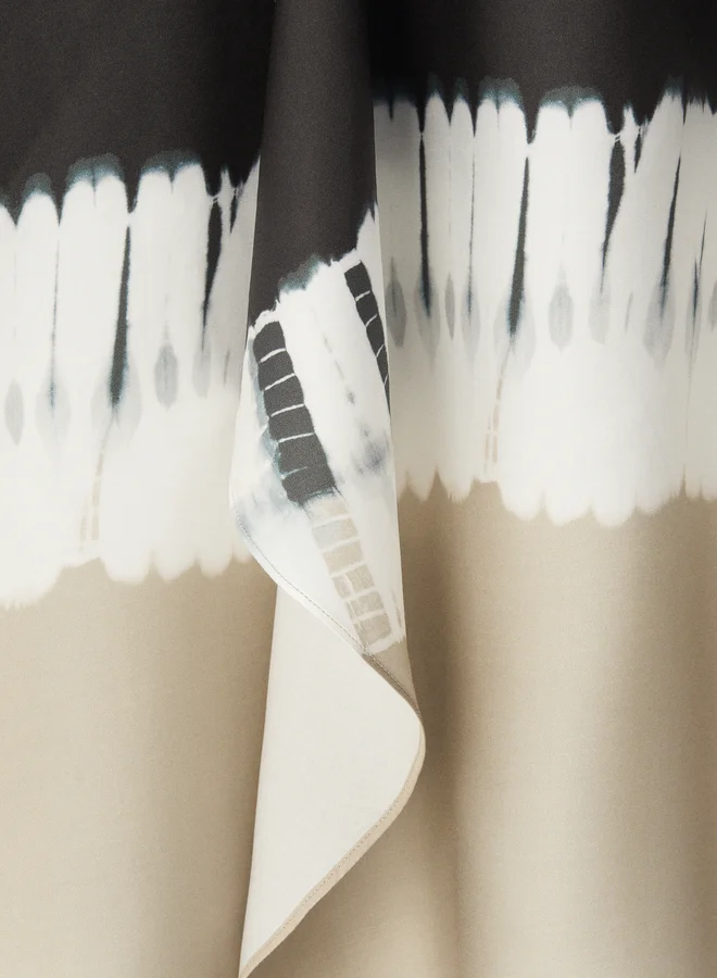 PARFOIS Printed Midi Skirt