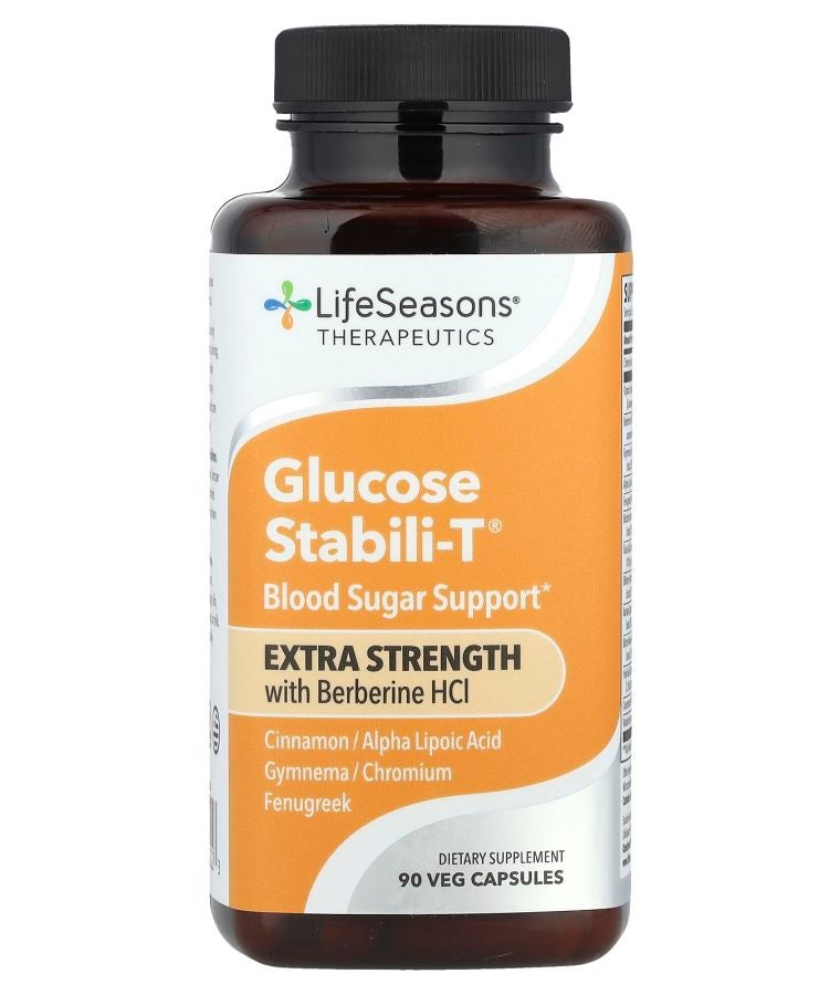Therapeutics Glucose Stabili-T® With Berberine HCl 90 Veg Capsules