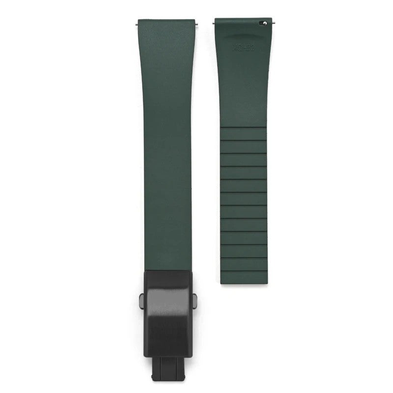 Bluejw Replacement Watch Strap for Cartier – 18mm 19mm 20mm 21mm 22mm FKM Rubber Watch Bands in Multiple Colors - Image 1