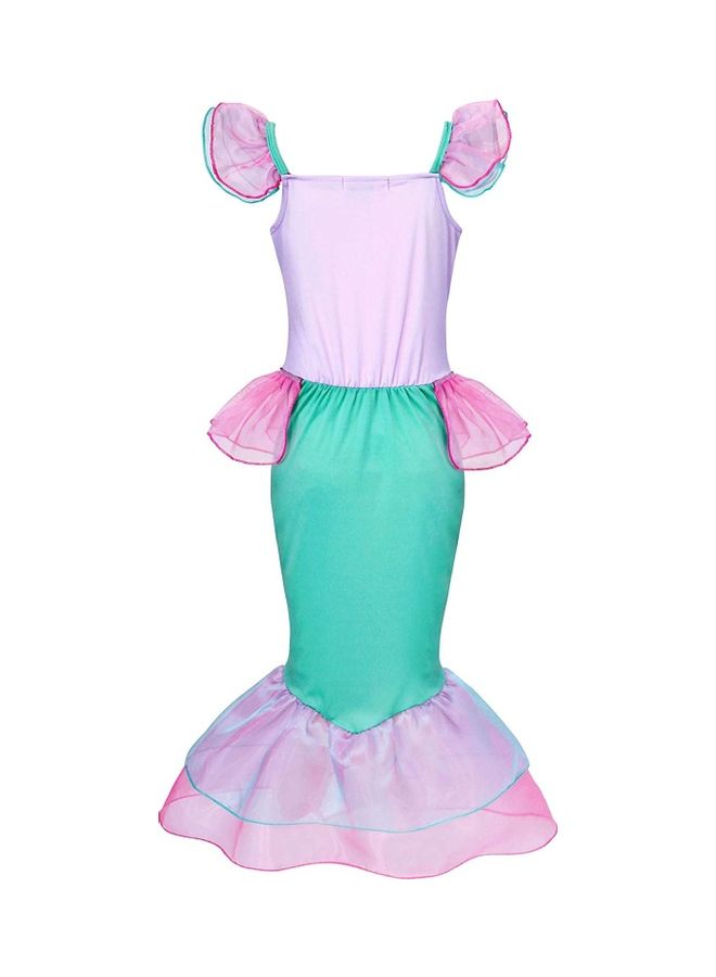 Mermaid Costume with Jewellery Set 100cm - Image 3