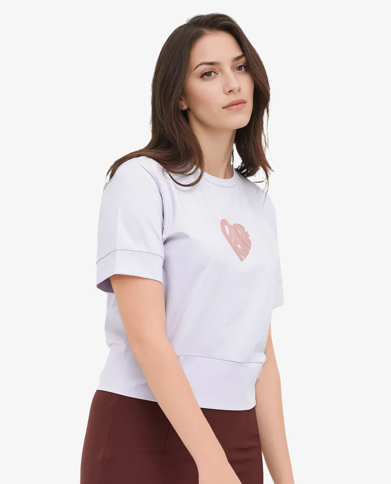 Rareism Women's Hd Rare Print Graphic T-Shirt