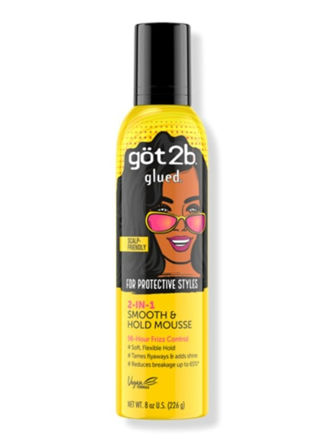 Got2b Glued 2 in 1 Smooth And Hold Mousse 226 g - Image 1