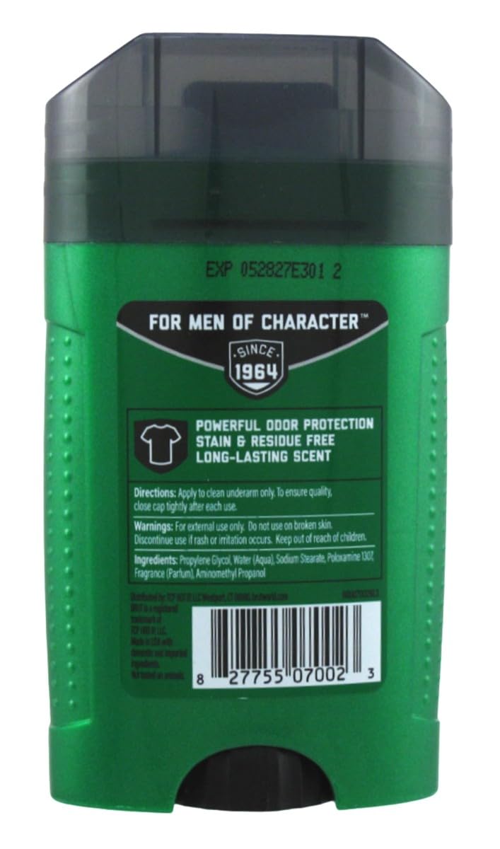 Brut Deodorant 2.25oz Oval Solid Classic Scent (2 Pack) - Image 3