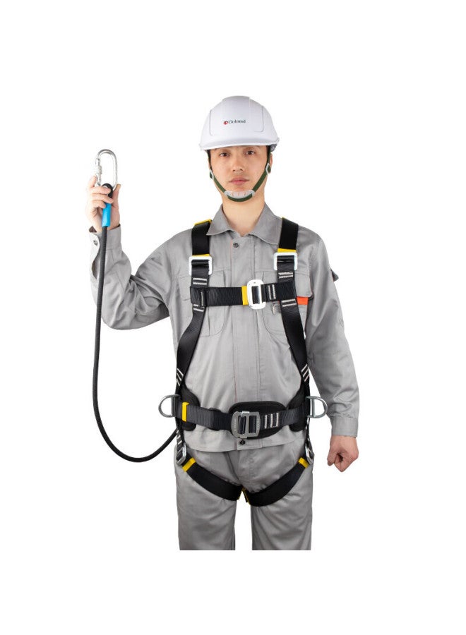 Golmud Golm Full Body 5-point High Alude Safety Harness Fall Protection Rope Set Safety Belt 8088 Single Small Hook 1.8m - Image 5