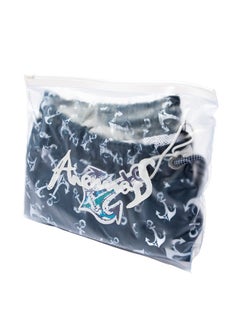 Anemoss Anchors Men Swim Shorts with Elastic Drawstring Waistband Medium  - Image 4