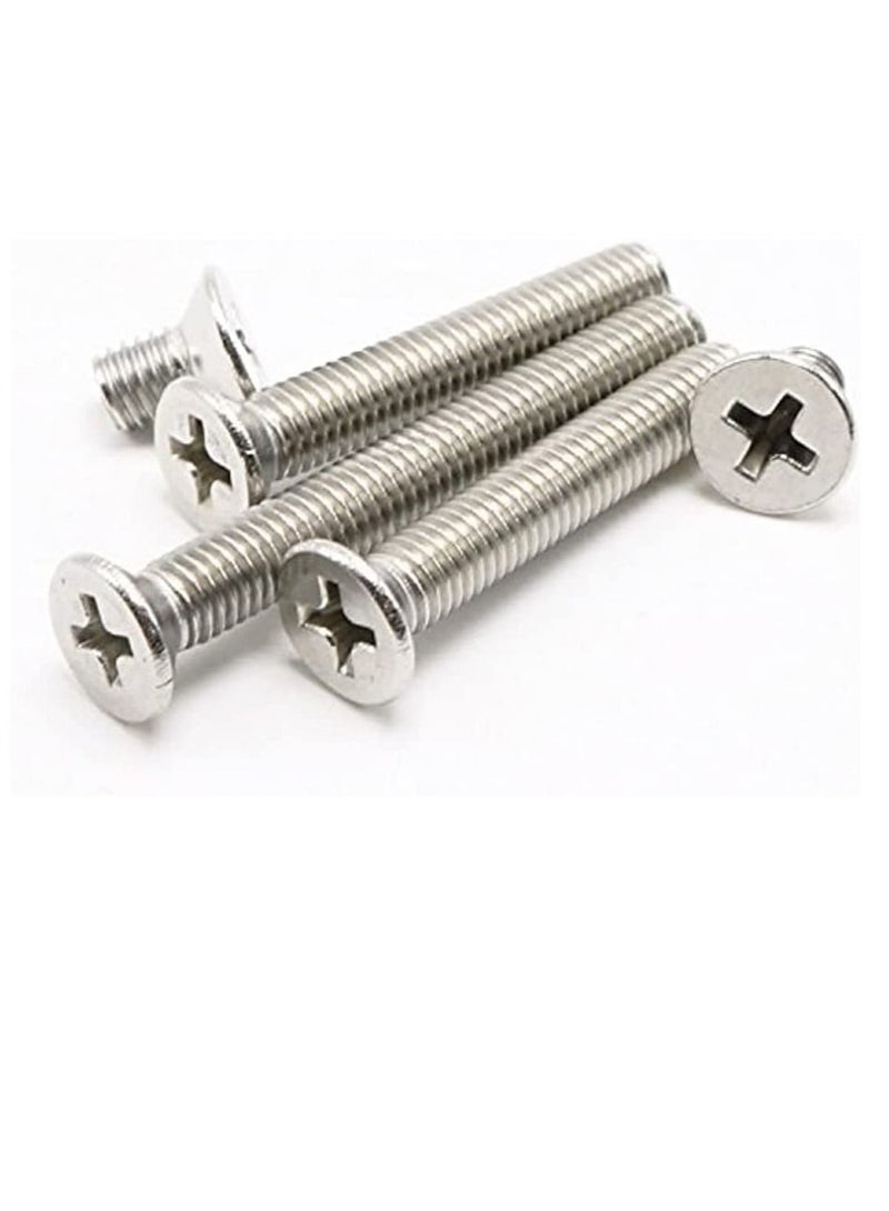 RACO Machine Screws/Bolts Stainless Steel Round Head Phillips Screws Muliti Purpose Use (5, 3.5x25mm) - Image 1