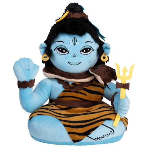 Panda's Box Pandas Box Mantra Chanting Baby Shiva 11 Inches  Musical Soft Plush Toy  Best Gift for Infants Toddlers  Babies - Image 1