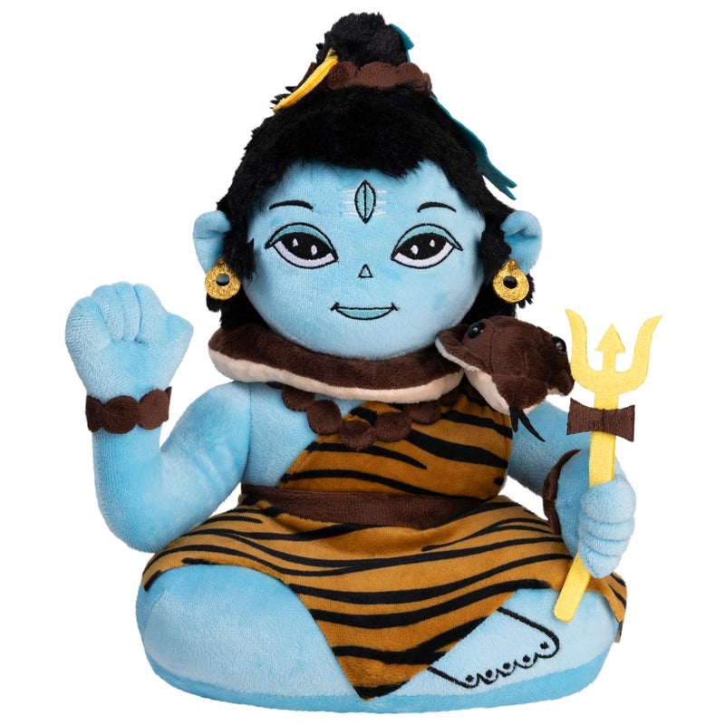 Panda's Box Pandas Box Mantra Chanting Baby Shiva 11 Inches  Musical Soft Plush Toy  Best Gift for Infants Toddlers  Babies - Image 3