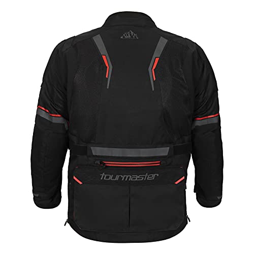 Tourmaster Ridgecrest Jacket - Breathable, Mesh Adventure Touring Motorcycle Jacket with CE-Approved Armor and Multiple Pockets for All-Weather Protection - Image 2