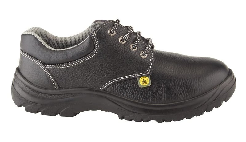 NEOSAFE Mens ESD A7048_8 Edge,Low Ankle Safety Shoes with Steel Toe,Black,Size 8 - Image 2