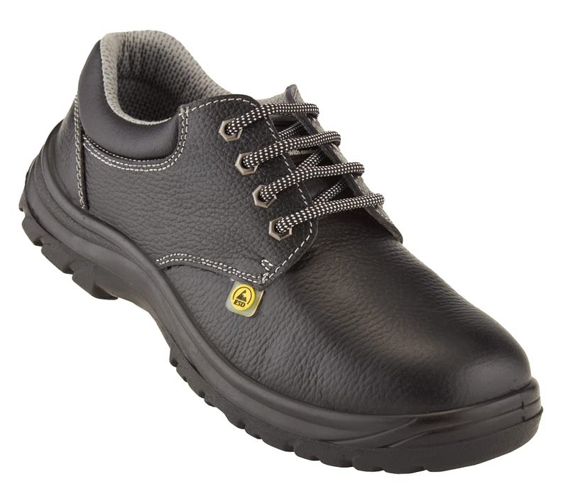 NEOSAFE Mens ESD A7048_8 Edge,Low Ankle Safety Shoes with Steel Toe,Black,Size 8 - Image 5